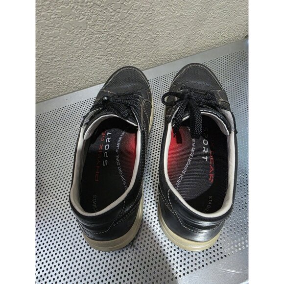 Mephisto Hero Perf Mens Size 10 Black Leather Casual Work Dress Sneakers Shoes - Picture 5 of 7